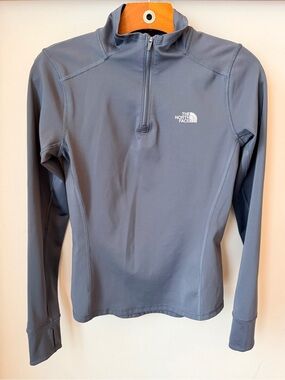 The North Face Women's Slate Blue Quarter-Zip Pullover